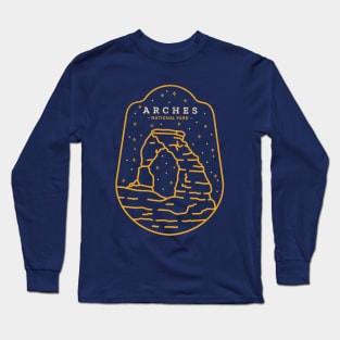 Arches in Lines Long Sleeve T-Shirt
